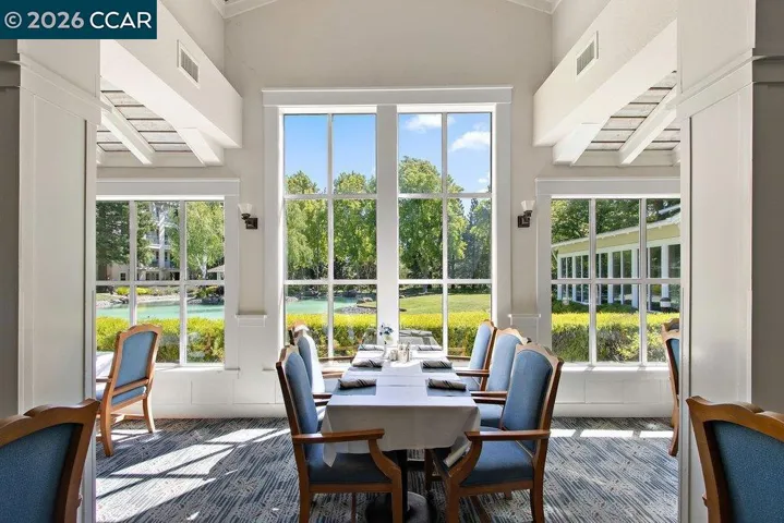 Waterford Dining Room overlooking the ponds