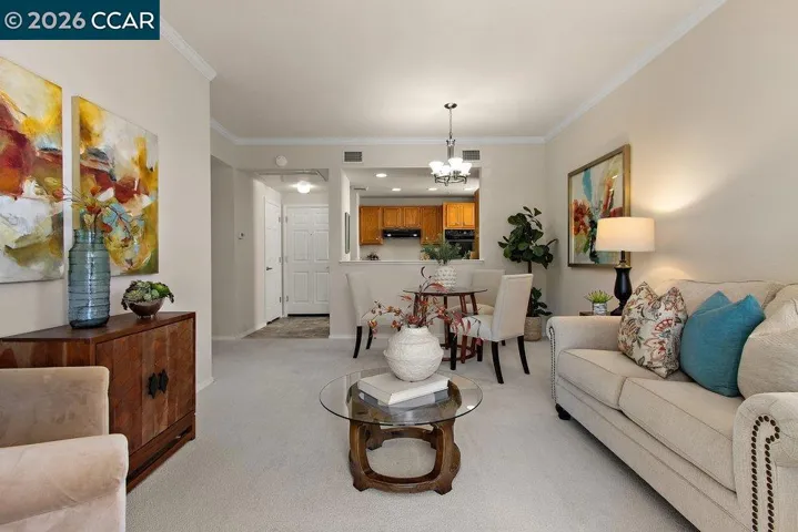 Living Room facing Dining Area