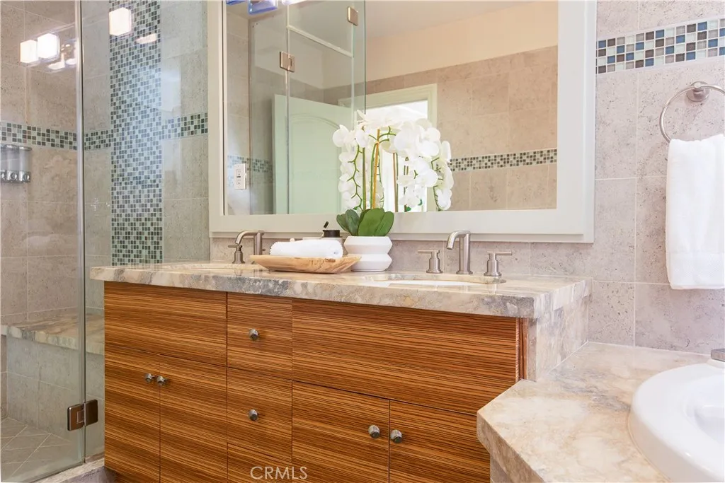 Downstairs primary bathroom