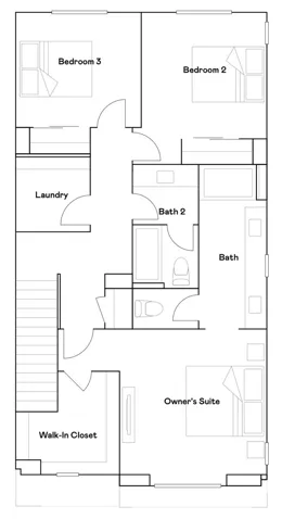Residence 3 - Level 2 Floorplan
