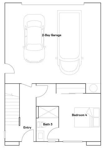 Residence 1 - Level Floorplan 1