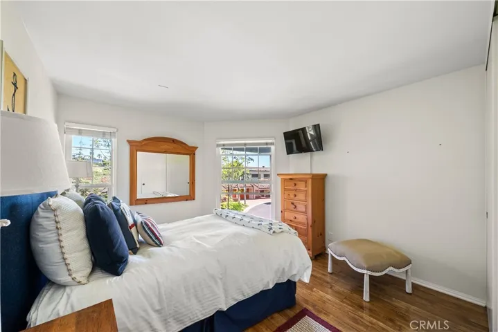 View of ocean from this bedroom