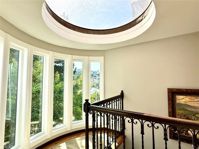 Staircase to main level