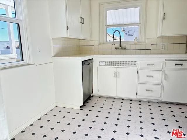 Remodeled kitchen with new dis