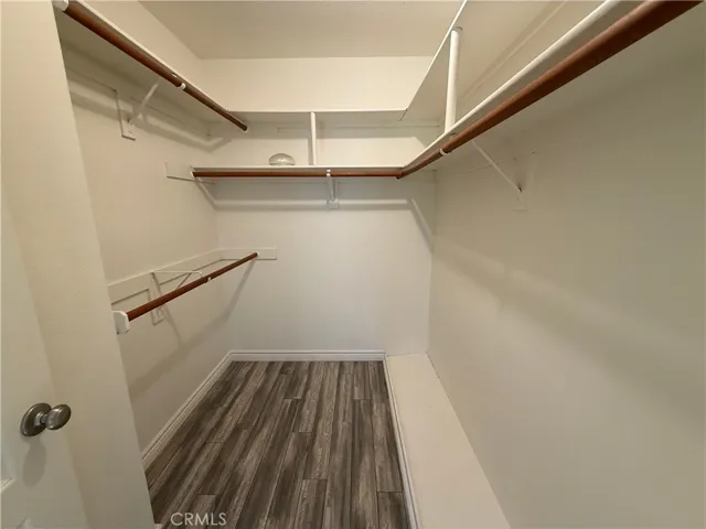 Primary walk-in closet