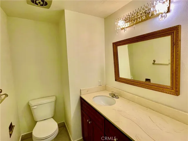 Downstairs 1/2 bath.