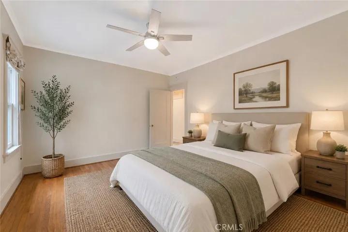 Staged Primary Bedroom