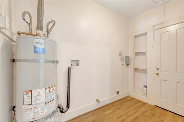 Laundry Room with Washer/Dryer Hookups