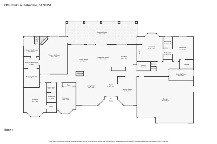239 Hawk Lane, Palmdale, California 93551
