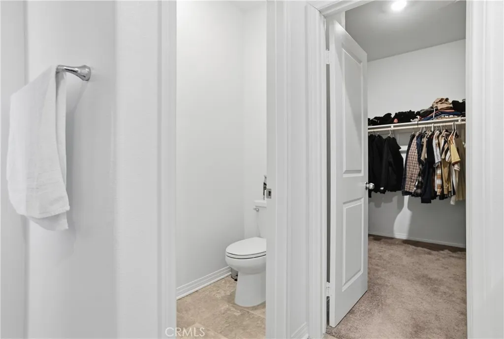 Master/ closet and bathroom