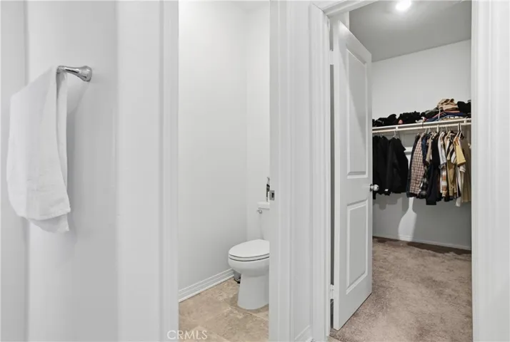 Master/ closet and bathroom