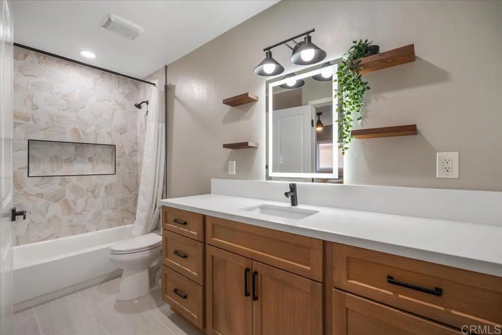 hallway bathroom