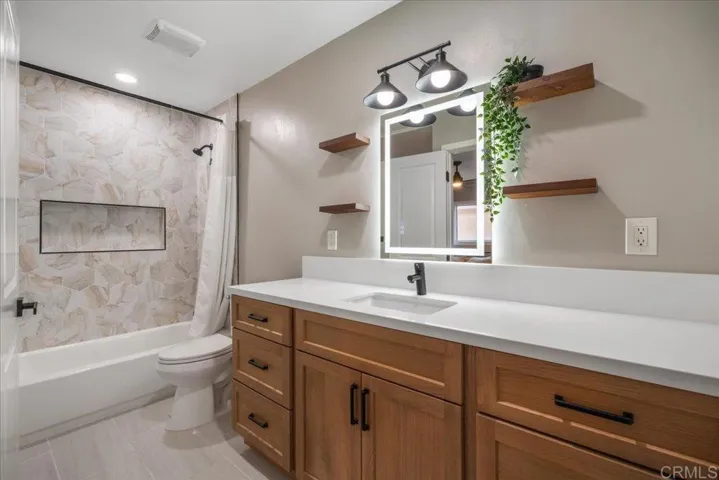 hallway bathroom