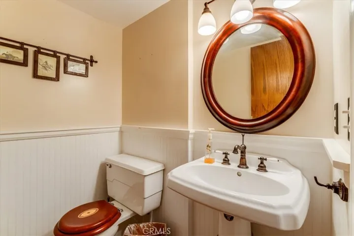 Guest half bathroom