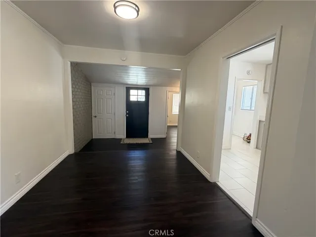 Back entrance possible dining room