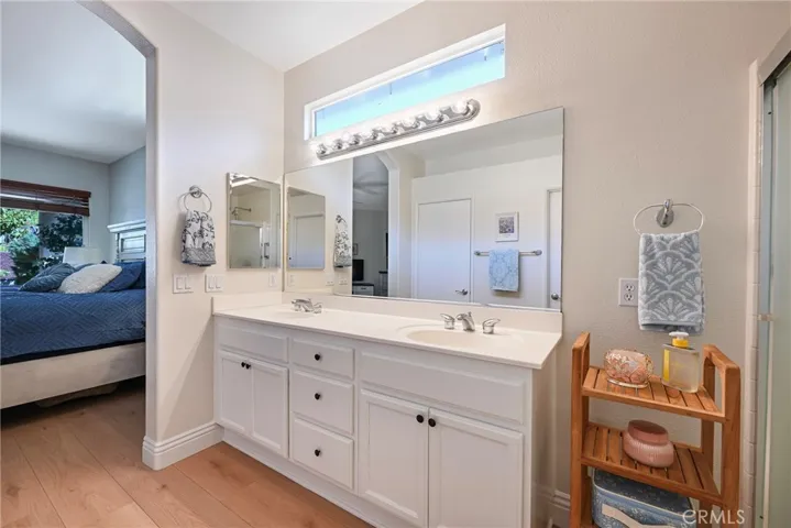 Primary bathroom sinks