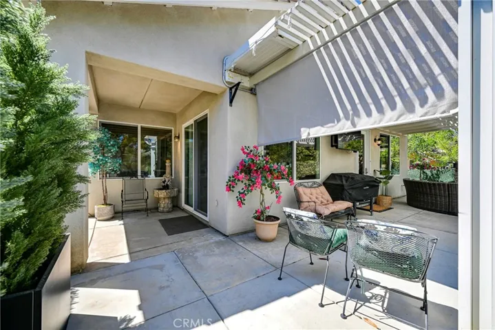 Patio off flex room