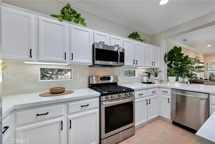 Stainless steel appliances