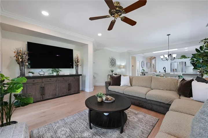 Open living room