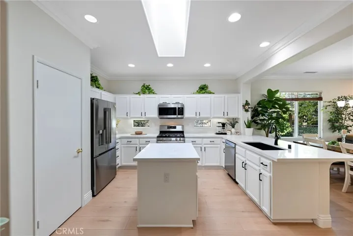 Pantry door on the left.