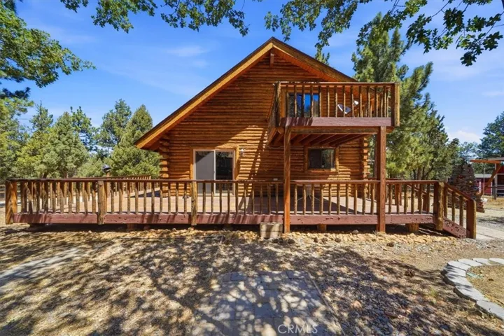 Deck off the primary bedroom