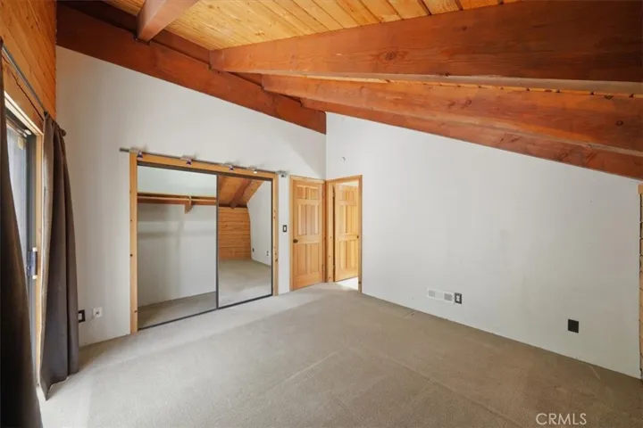 Primary bedroom with deck