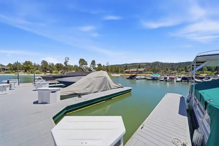 Boat dock sold separately
