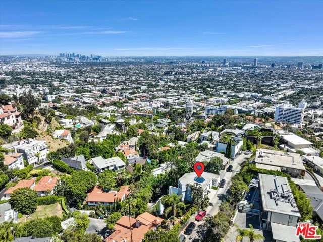 Aerial View from Hollywood