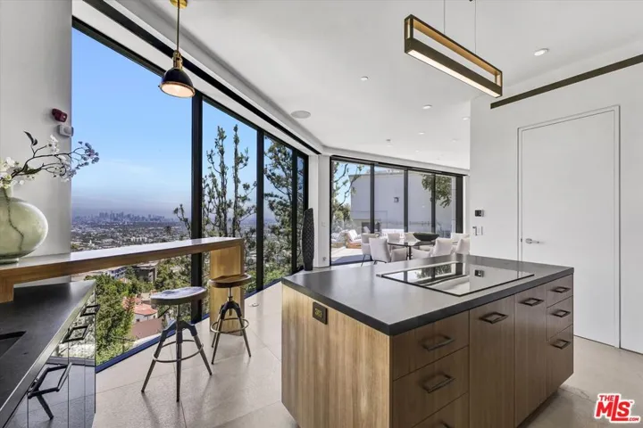Kitchen View to Dining Room