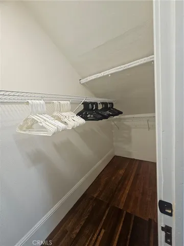 INSIDE THE PRIMARY BEDROOM CLOSET