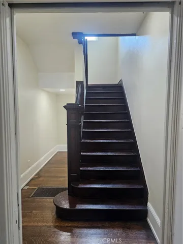 STAICASE LEADING TO BEDROOMS ON 2ND FLOOR