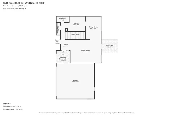 6601 Pine Bluff Drive, Whittier, California 90601