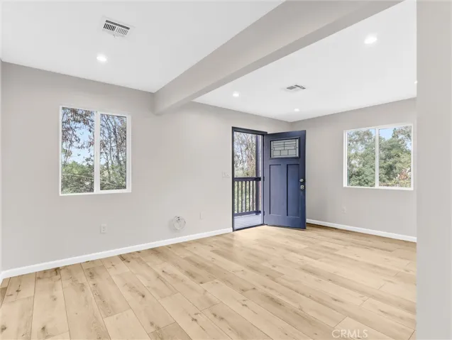 Living Room and Hallway