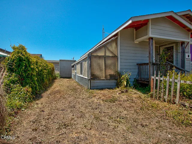 Greenhouse - former driveway