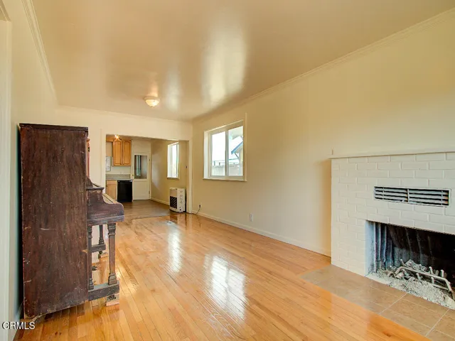 Living room from entry