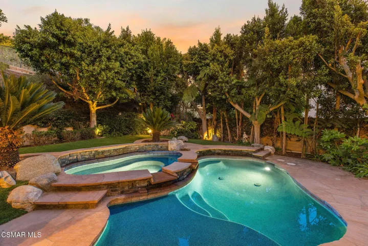 Backyard- Sunset