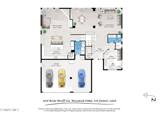 307 Briar Bluff Circle, Thousand Oaks, California 91360