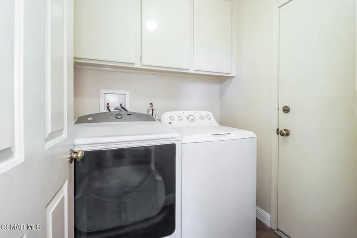 Indoor laudry with Washer and Dryer