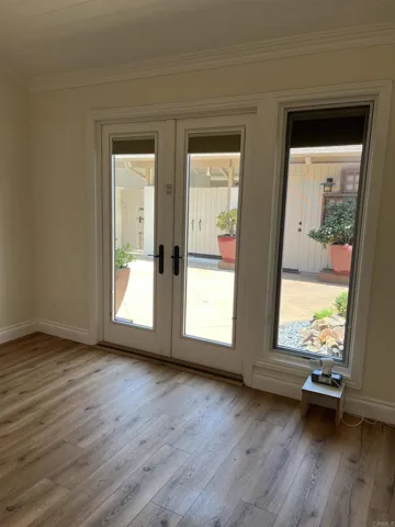 Entry level bedroom