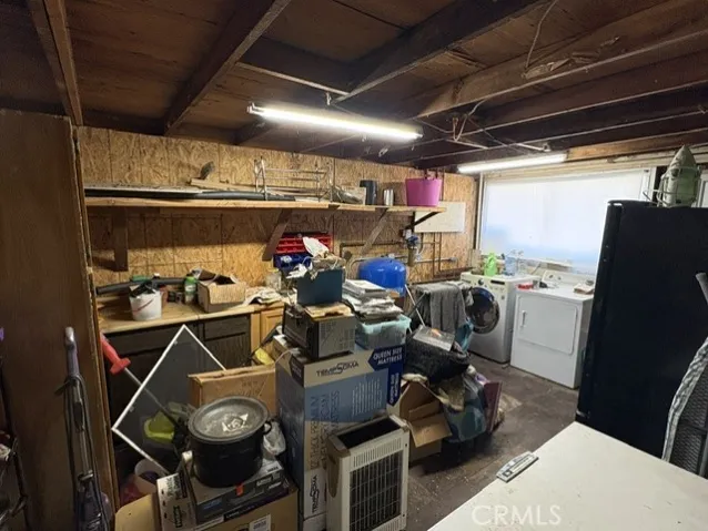 Large indoor laundry room.