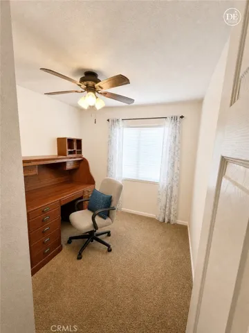 2nd Bedroom enhanced to show space, after removing clutter.