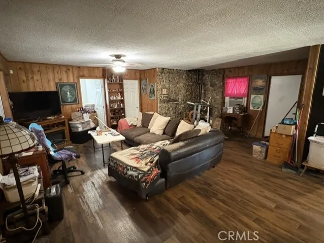 Large open living room area