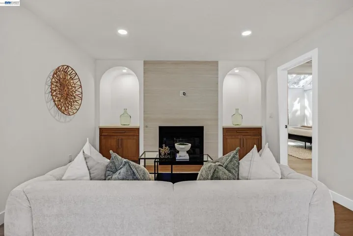 Fireplace in Family Room