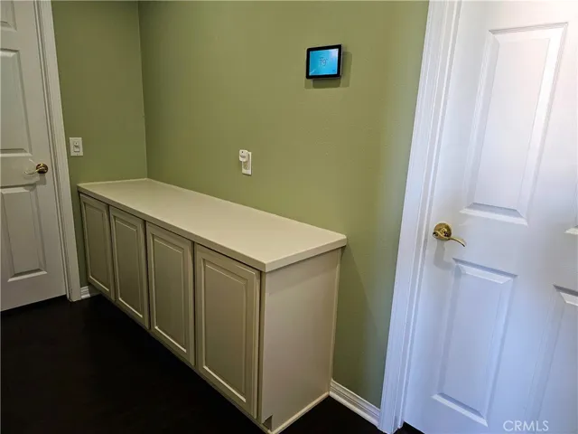 Linen cabinets, upstairs hallway