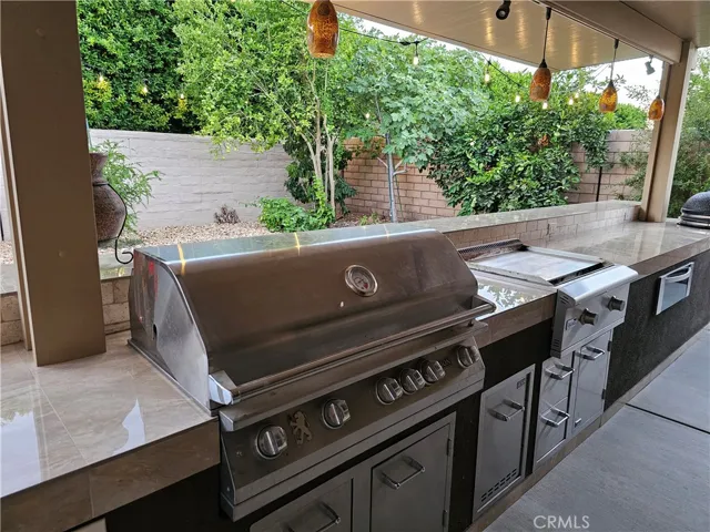 Large Stainless-Steel BBQ with rotisserie