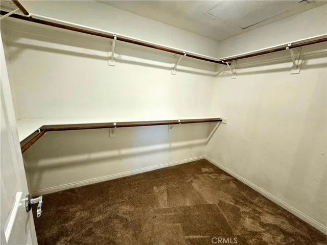 Primary walk in closet