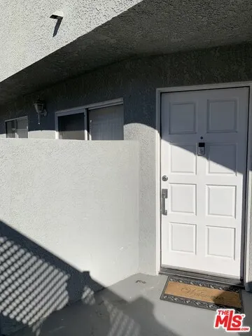Patio/Front door of unit