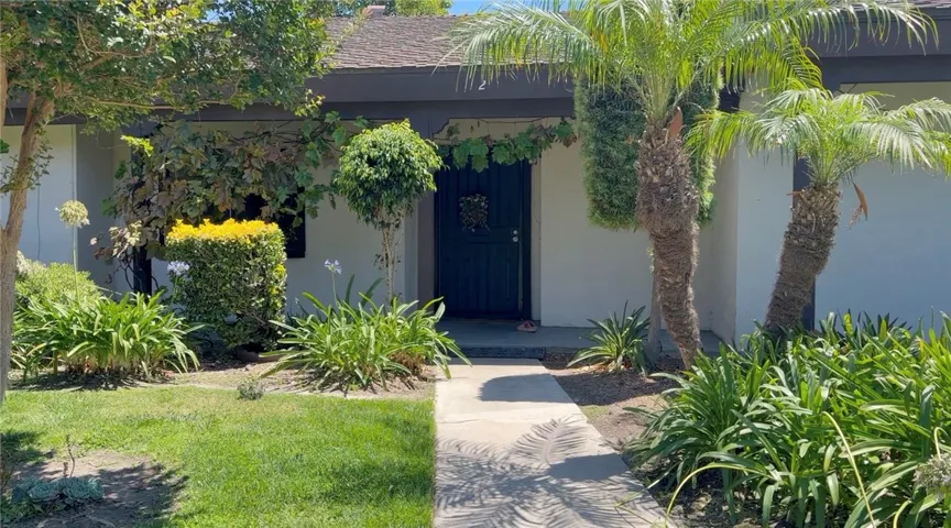 Front Entry Pathway with Spacious Porch and entry area.