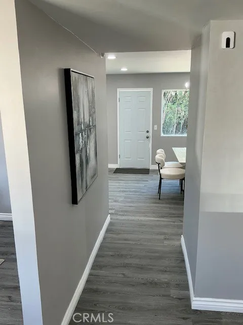 Hallway to Kitchen & Dining Room.