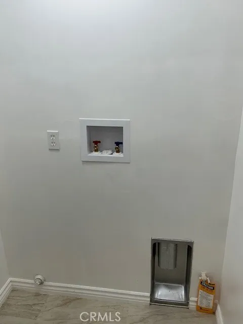 New Washer / Dryer Hookup.